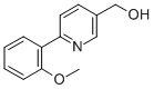 [6-(2-METHOXYPHENYL)PYRIDIN-3-YL]METHANOL Struktur