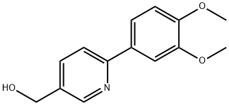 [6-(3,4-DIMETHOXYPHENYL)PYRIDIN-3-YL]METHANOL Struktur
