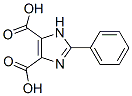 1H-Imidazole-4,5-dicarboxylic acid, 2-phenyl- Struktur