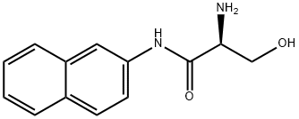 L-SERINE BETA-NAPHTHYLAMIDE, 888-74-4, 结构式