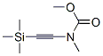 Carbamic  acid,  N-methyl-N-[2-(trimethylsilyl)ethynyl]-,  methyl  ester Struktur