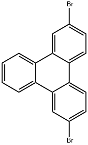 2,7-ジブロモトリフェニレン 化学構造式