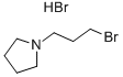 1-(3-溴丙基)吡咯烷氢溴酸盐,88806-08-0,结构式