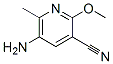 3-Pyridinecarbonitrile,  5-amino-2-methoxy-6-methyl- Struktur