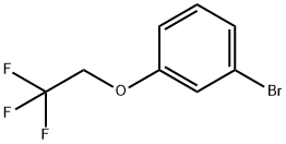 1-ブロモ-3-(2,2,2-トリフルオロエトキシ)ベンゼン 化学構造式