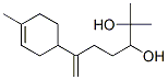 2-Methyl-6-(4-methyl-3-cyclohexen-1-yl)-6-heptene-2,3-diol,88861-99-8,结构式
