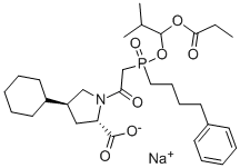 福辛普利钠,88889-14-9,结构式