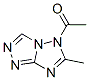 5H-s-Triazolo[4,3-b]-s-triazole, 5-acetyl-6-methyl- (7CI) Struktur