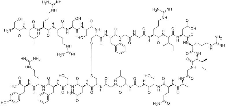 ATRIAL NATRIURETIC FACTOR (1-28) (RAT) Structure