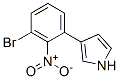 3-(3-ブロモ-2-ニトロフェニル)-1H-ピロール 化学構造式