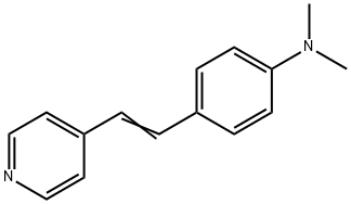 4-[4-(ジメチルアミノ)スチリル]ピリジン 化学構造式