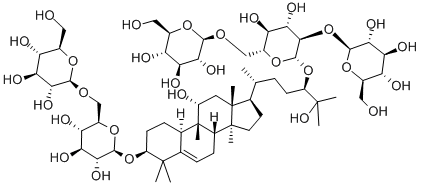 Structure of Mogroside V Structure of Mogroside V