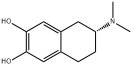 2,3-Naphthalenediol,6-(dimethylamino)-5,6,7,8-tetrahydro-,(R)-(9CI) Struktur