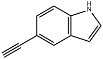 5-ethynyl-1H-indole Struktur