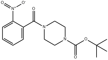 TERT-BUTYL 4-(2-NITROBENZOYL)TETRAHYDRO-1(2H)-PYRAZINECARBOXYLATE|