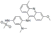 88914-42-5 Methanesulfonamide, N-(3-(dimethylamino)-4-((3-methoxy-5-methyl-9-acri dinyl)amino)phenyl)-