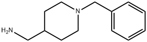 (1-ベンジル-4-ピペリジニル)メチルアミン 化学構造式
