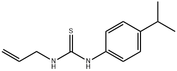 1-烯丙基-3-(4-异丙基苯基)硫脲,889221-30-1,结构式