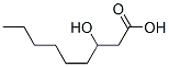 3‐ヒドロキシノナン酸 化学構造式