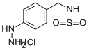 4-ヒドラジノ-N-メチルベンゼンメタンスルホンアミド塩酸塩 化学構造式