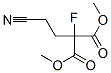 Propanedioic acid, (2-cyanoethyl)fluoro-, dimethyl ester (9CI) 化学構造式