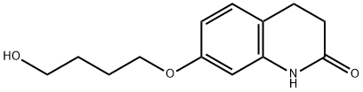 3,4-Dihydro-7-(4-hydroxybutoxy)-2(1H)-quinolinone Structure