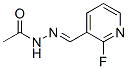 Acetic  acid,  [(2-fluoro-3-pyridinyl)methylene]hydrazide  (9CI)|