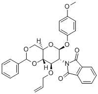 4-METHOXYPHENYL 3-O-ALLYL-4,6-O-BENZYLIDENE-2-DEOXY-2-PHTHALIMIDO-BETA-D-GLUCOPYRANOSIDE