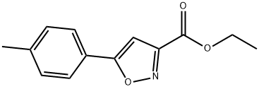ETHYL 5-P-TOLYLISOXAZOLE-3-CARBOXYLATE Struktur