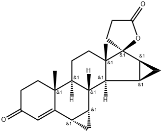 6α,7α-Drospirenone Structure