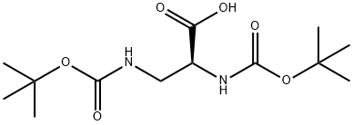 BOC-DAP(BOC)-OH 结构式