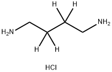 1,4-BUTANE-2,2,3,3-D4-DIAMINE 2HCL Structure