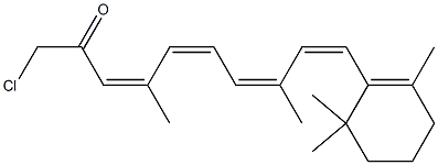 trans-retinoyl chloromethane Structure