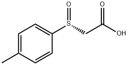 (R)-[(4-甲基苯基)亚磺酰基]乙酸, 88981-65-1, 结构式