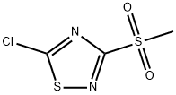 5-CHLORO-3-METHYLSULFONYL-1,2,4-THIADIAZOLE Structure
