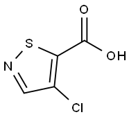 4-氯-5-羧基异噻唑, 88982-87-0, 结构式