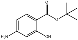 4-氨基-2-羟基苯甲酸叔丁酯, 889858-34-8, 结构式