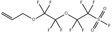 2-[2-(ALLYLOXY)-1,1,2,2-TETRAFLUOROETHOXY]TETRAFLUOROETHANESULFONYL FLUORIDE Structure
