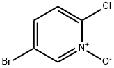 5-溴-2-氯吡啶-N-氧化物 结构式