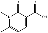 1,6-dimethyl-2-oxo-1,2-dihydropyridine-3-carboxylic acid(SALTDATA: FREE) 结构式