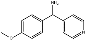 C-(4-METHOXY-PHENYL)-C-PYRIDIN-4-YL-METHYLAMINE DIHYDROCHLORIDE Structure