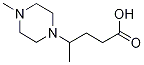 4-(4-methylpiperazin-1-yl)pentanoic acid(SALTDATA: 2HCl 1H2O) Struktur