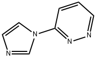 3-(1H-IMIDAZOL-1-YL)PYRIDAZINE 结构式