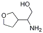 2-アミノ-2-(テトラヒドロフラン-3-イル)エタノール 化学構造式