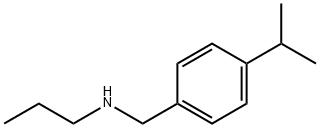 N-(4-ISOPROPYLBENZYL)PROPAN-1-AMINE Structure
