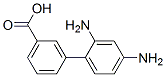 3-(2,4-Diaminophenyl)benzoic acid Structure