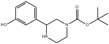889956-76-7 1-BOC-3-(3-羟苯基)哌嗪