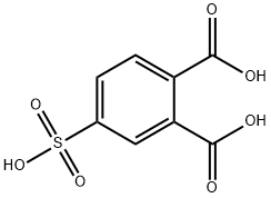 4-SULFOPHTHALIC ACID Structure