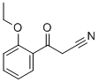2-ETHOXYBENZOYLACETONITRILE Struktur