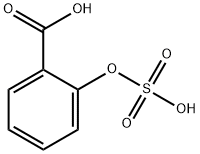 2-(Sulfooxy)benzoic acid Structure